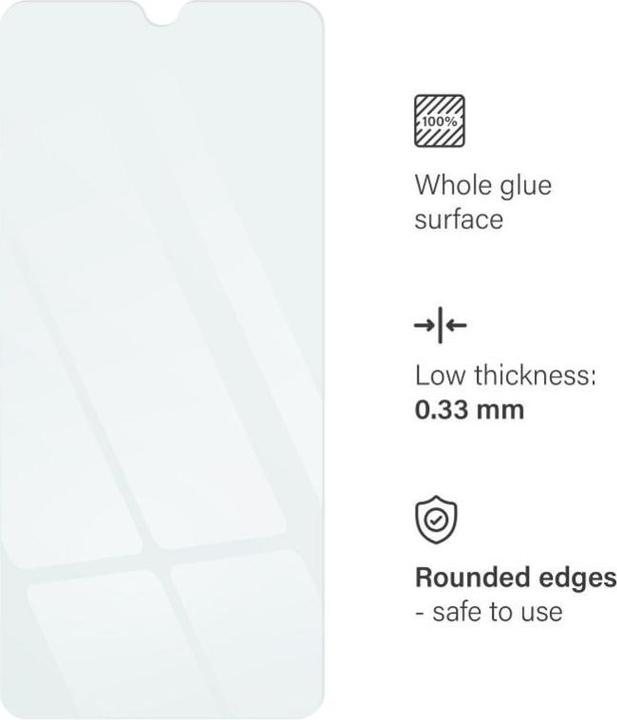 Actual product image Protective glass Blue Star Tempered Glass Blue Star - Realme C35 (1 Piece, Realme C35)