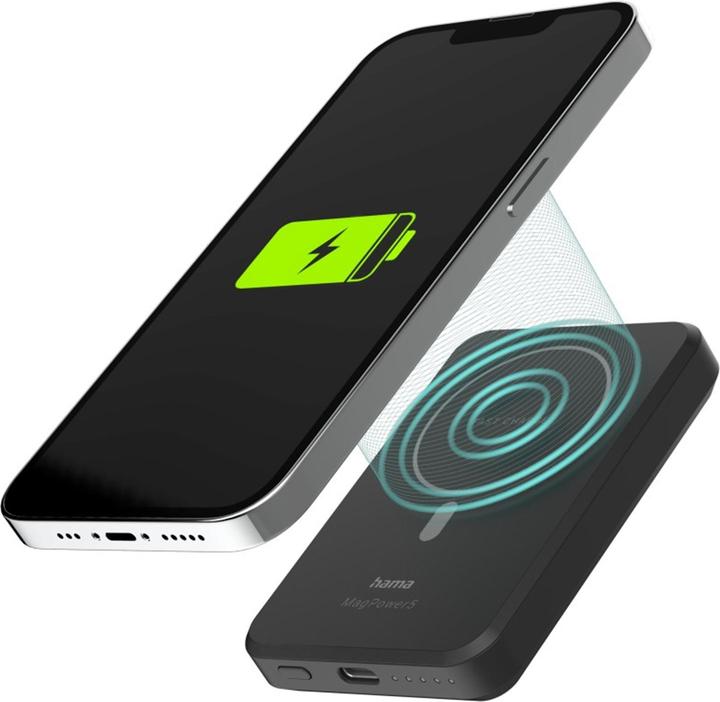 Produktbild Hama MagPower5 (5000 mAh, 18.50 Wh)