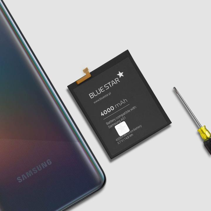 Actual product image Samsung EB-BA505ABU 4000 mAh battery