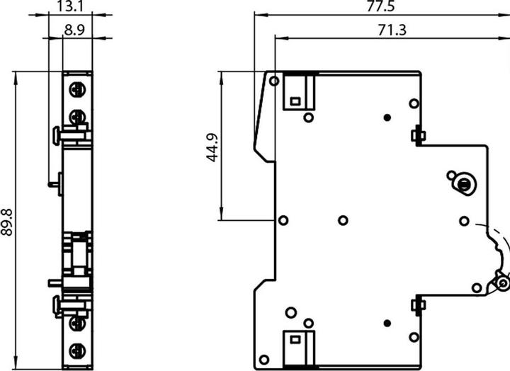 Produktbild Siemens Hilfsstromschalter 6A 1S 1Ö