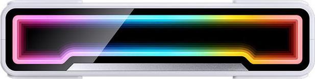 Produktbild Jonsbo ZK-120W 3in1 Lüfter- A-RGB, weiss (120 mm, 3 x)
