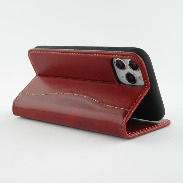 Image du produit Fierre Shann Fourre Flip cuir véritable (Realme 12 Pro+, Apple iPhone 12)