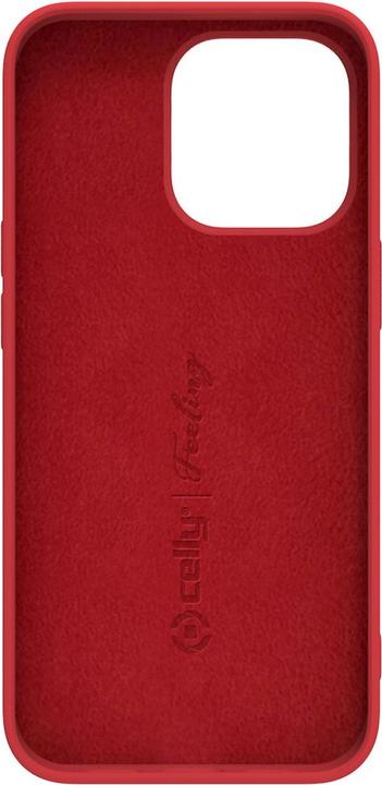 Image du produit Celly Feeling Mobile Phone Case 15.5 cm (6.1') Cover Red (Apple iPhone 14 Pro)