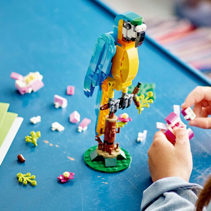 Produktbild LEGO Exotischer Papagei (31136, LEGO Creator 3-in-1)