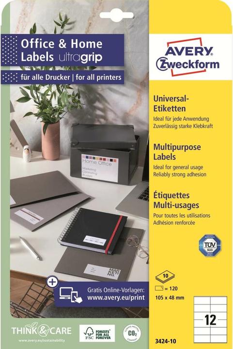 Productafbeelding Avery Etiketten