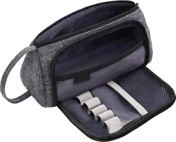 Actual product image JTI Fabric pencil case - grey