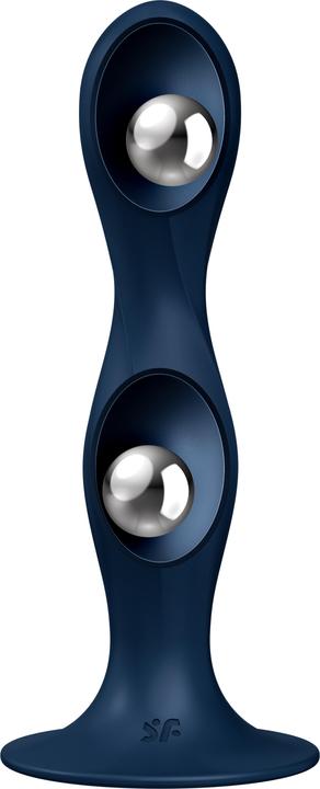 Actual product image Satisfyer Double Ball-R dark blue