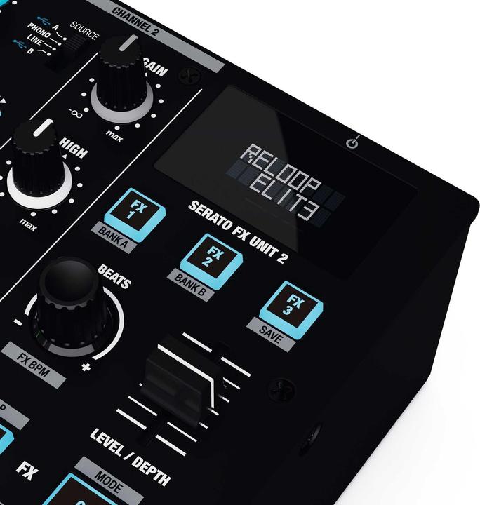 Image du produit reloop d'élite (Studio et mixeur live, Clubmixer, Contrôleur DJ)