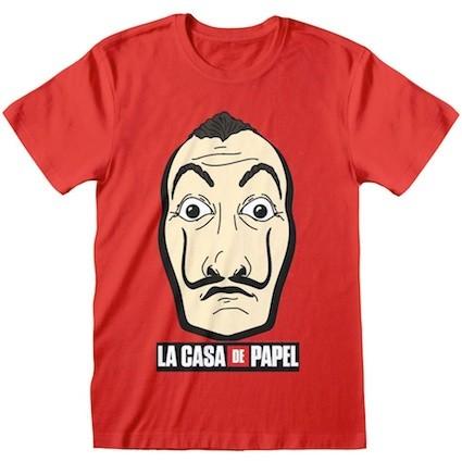 NoName LA CASA DE PAPEL - T-Shirt - Mask & Logo - (XL) (XL)