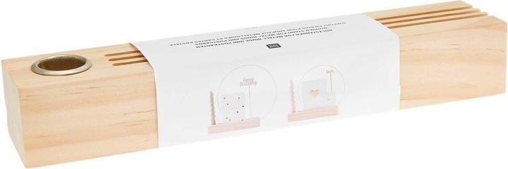 Immagine prodotto Rico Design Articoli in legno Supporto in legno 26 cm (4 x 5 x 26 cm)