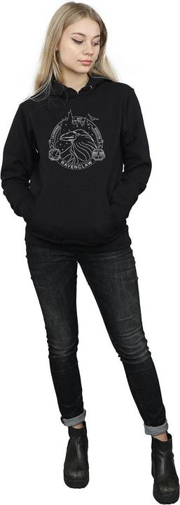 Immagine prodotto Ravenclaw Seal Felpa con Cappuccio Donna (XL)