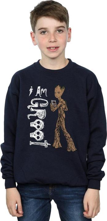Image du produit - Sweat AVENGERS INFINITY WAR AM TEENAGE GROOT - Garçon (140, 146)