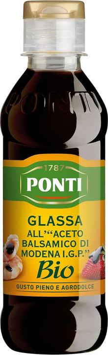 Produktbild Ponti Bio Glaze Aceto Balsamico di Modena 250 ml (250000 ml)