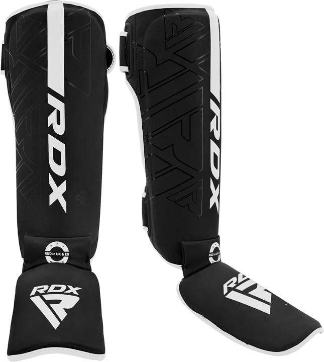 Actual product image Rdx Shin Instep F6 Matte White-XL (XL)