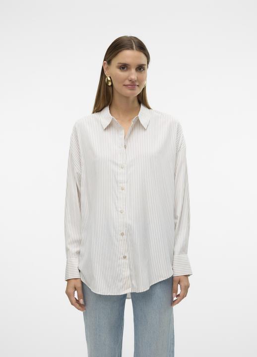 Image du produit Vero Moda Vmnora Ls Oversize Shirt Wvn Ga Noos (S)