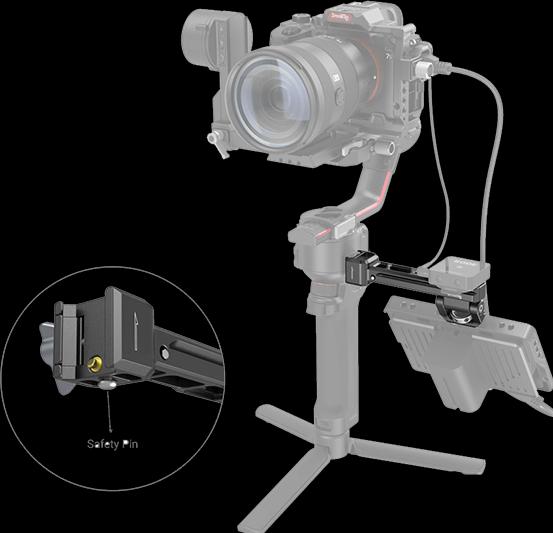 Actual product image SmallRig Tilt Monitor Mount (Gimbal mount)