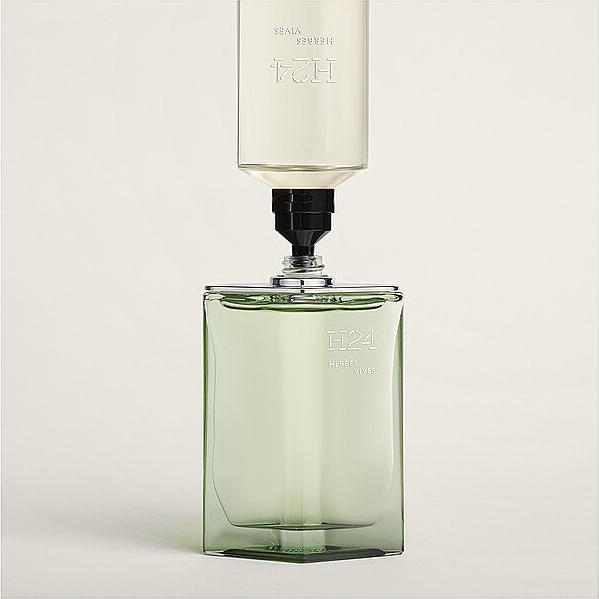 Actual product image Hermès Herbes Vives Eau de Parfum Refillable (Eau de parfum, 100 ml)