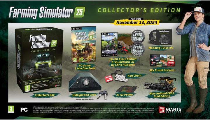 Produktbild Giants Software Farming Simulator 25 - Collector's Edition (PC, EN)