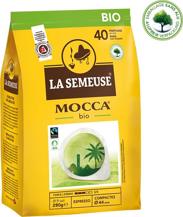 Actual product image La Semeuse Mocca Organic (40 x Port.)