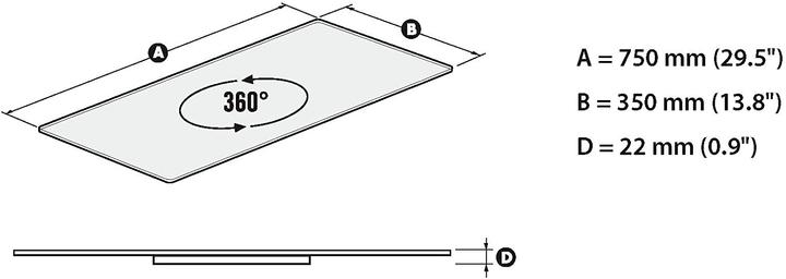Produktbild Meliconi Rotobase Elite L (Universal, 70 kg)