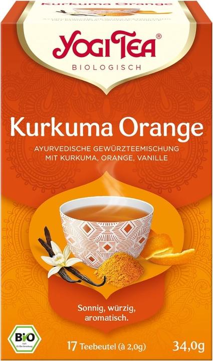 Yogi Tea Turmeric Orange, Tea Aufgu.3003 (34 g)