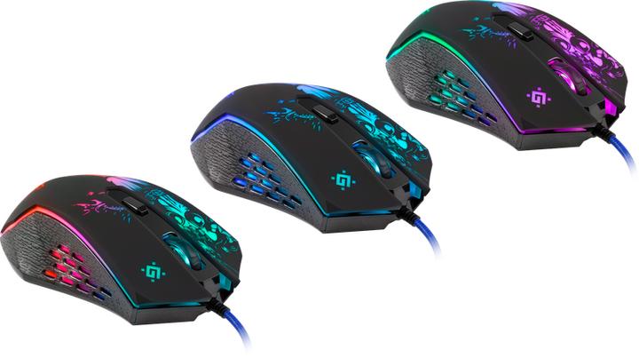 Produktbild Defender Gaming, kabelgebunden, optische Maus GM-933 SIN'SISTER 7200dpi 6P hintergrundbeleuchtet (Kabelgebunden)