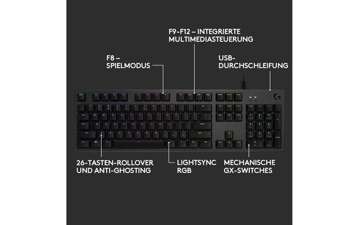 Actual product image Logitech G G512 (CH, Cable)