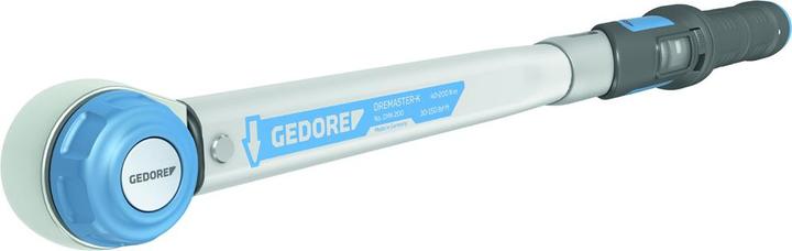 Actual product image Gedore DMK 200 Torque Wrench DREMASTER® K 40-200 Nm (1/2", 40 Nm, 200 Nm)