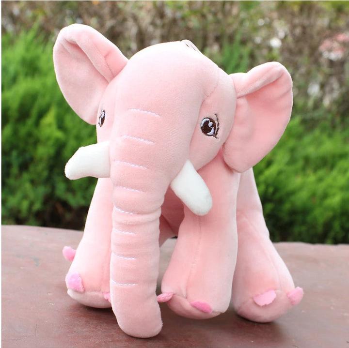 Actual product image Tinisu Pink elephant cuddly toy - 23 cm extra soft soft toy (23 cm)
