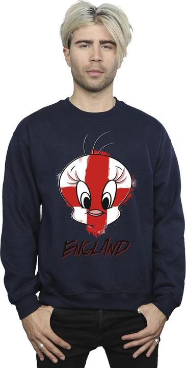Image du produit Looney Tunes - Sweat TWEETY ENGLAND FACE - Homme (XL)