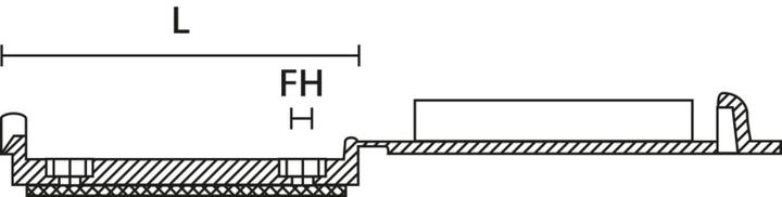 Produktbild HellermannTyton Befestigungssockel schraubbar (Befestigungsschlaufen, 86 mm, 1 Stk.)