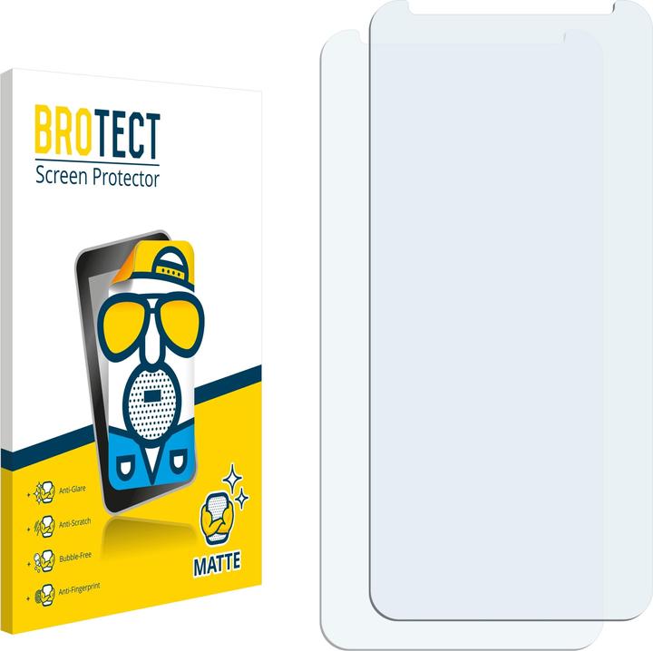 Productafbeelding BROTECT Anti-glansfolie Schermbeschermer Matte schermbeschermfolie (2 Stuk, Huawei Nova 2i)