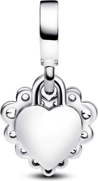 Image du produit Pandora Charm double pendentif coeur étincelant (Argent 925)