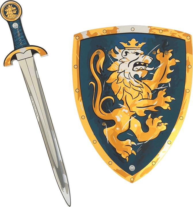 Immagine prodotto Liontouch Nobile cavaliere giocattolo con spada e scudo, blu