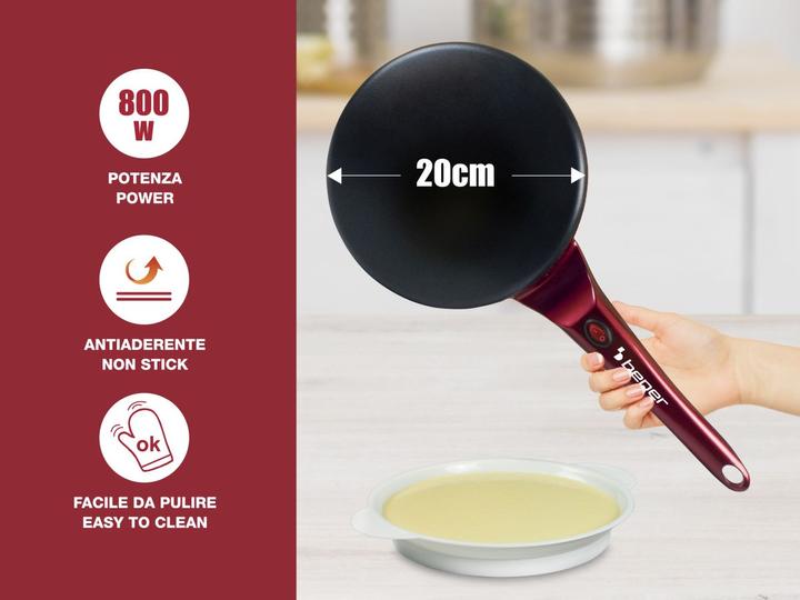 Actual product image Beper Pancake maker BT.710Y