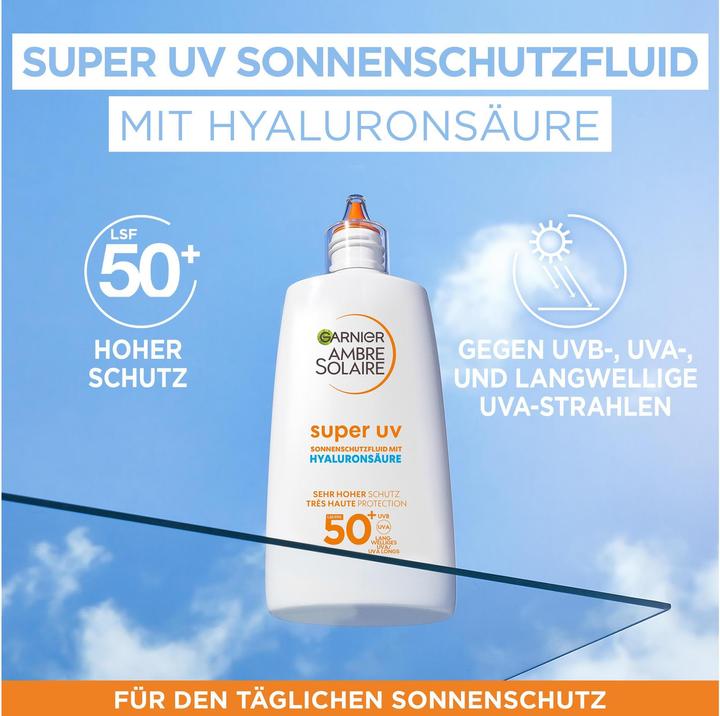 Productafbeelding Garnier Ambre Solaire Sensitive expert+ Anti-Oxidative Super UV (Zonnecrème gezicht, SPF 50+, 40 ml, 150 g)