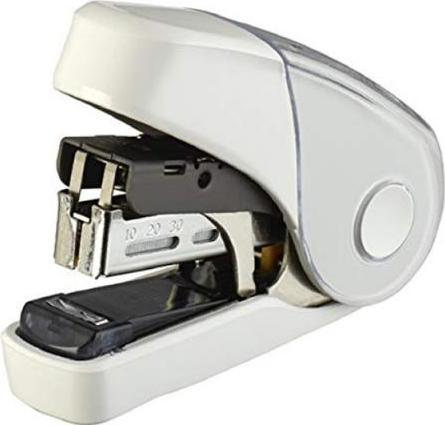 Image du produit Max Agrafeuse HD-10FL3K/W blanche, agrafeuse plate Clinch (20 feuilles)