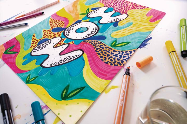 Produktbild STABILO PEN 68 MAX ARTY - Fasermaler (Mehrfarbig, 20 x)
