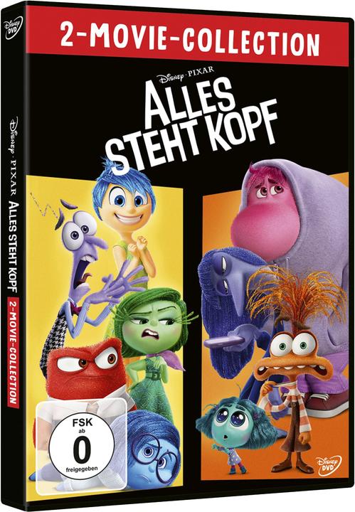 Disney Interactive Studios Alles steht Kopf 1+2 (DVD, 2024, Deutsch, Englisch)