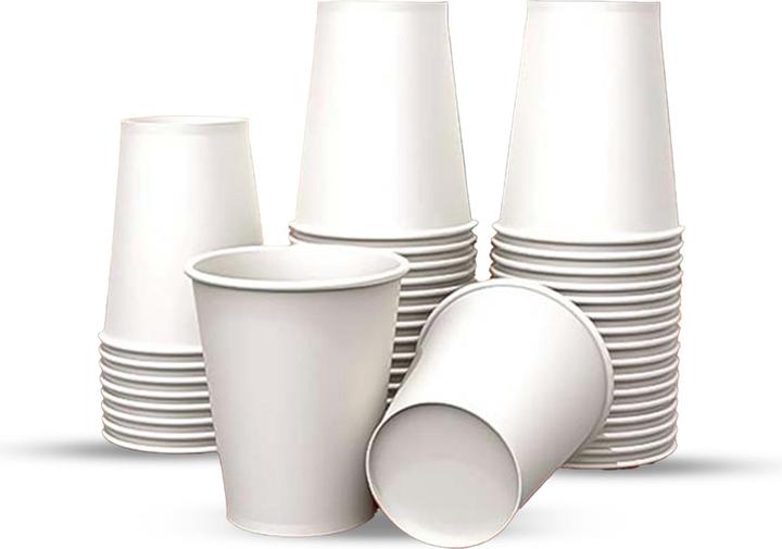 Immagine prodotto TeCup Pappbecher, Trinkbecher, Heissgetränk, Kaffeebecher 12 oz (360 ml) (500 x)