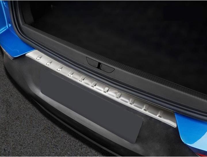 Actual product image Aristar Stainless steel bumper protection for Opel Grandland X from 2017 until today (Rear)