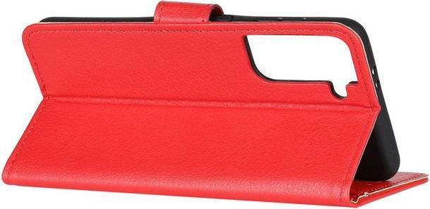 Actual product image MU Classic Litchi Leather Bookcover Series (Samsung Galaxy S21+)
