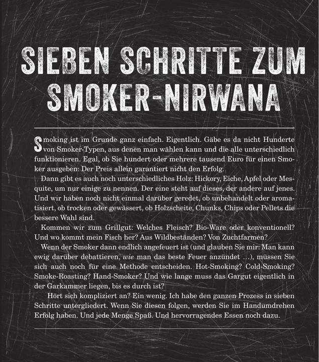 Actual product image Steven Raichlens Smoker Bible (German, Steven Raichlen, 2017)
