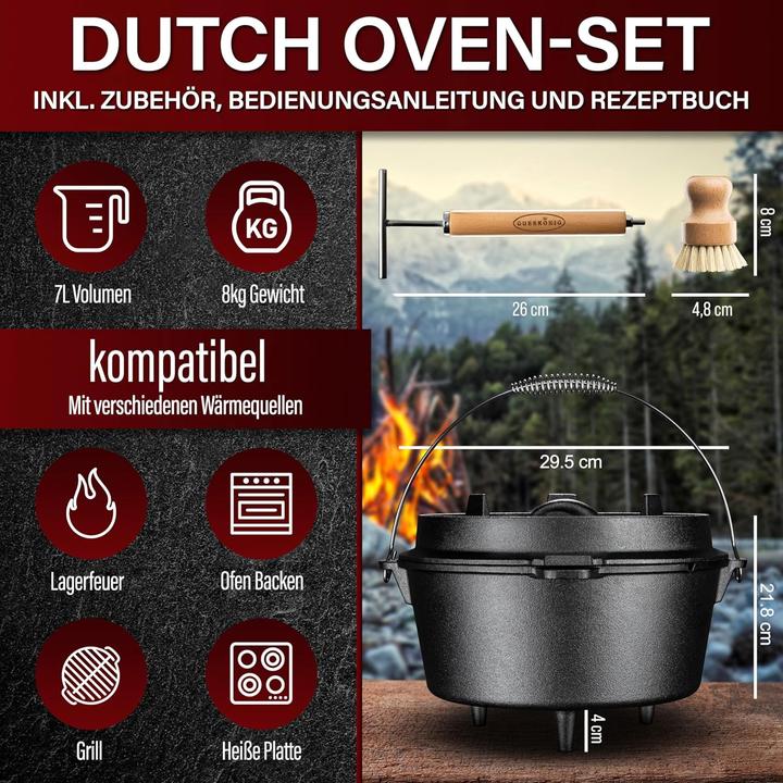 Image du produit Gusskönig Dutch Oven Set