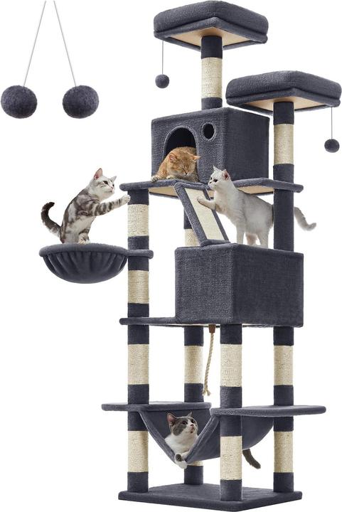 Immagine prodotto Feandrea Cat Spa (206 cm, Grigio)