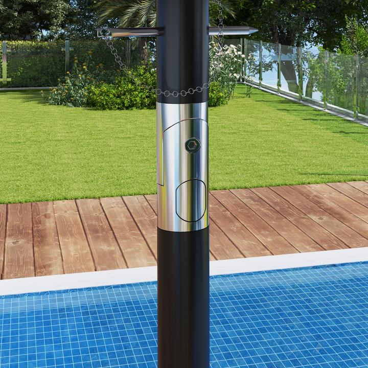 Image du produit Outsunny Parasol double face avec toit anti-vent (1.47 m)