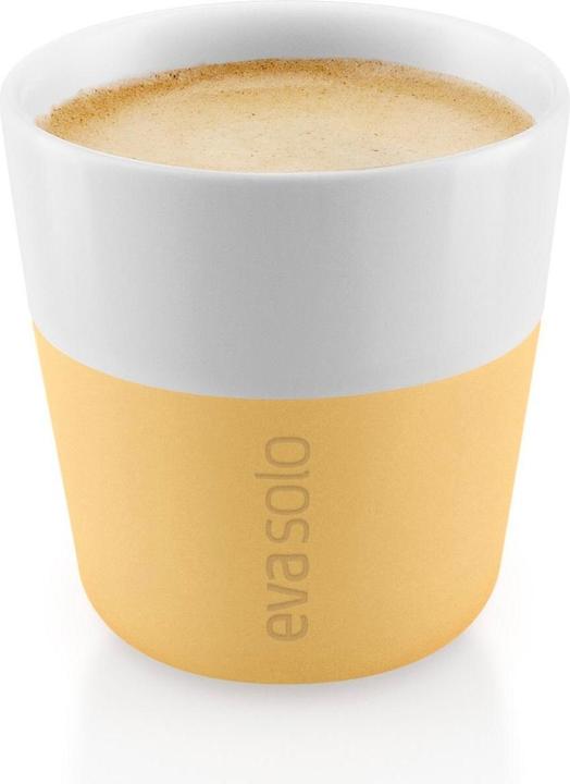 Immagine prodotto Eva Solo Tazza da espresso 80 ml, 2 pezzi, giallo/bianco (80 ml, 2 x)