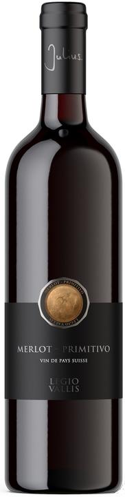 Produktbild Vins & Vignobles Julius Sa Merlot-Primitivo Vin de Pays Suisse (1 x 75 cl, 2023)