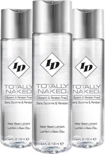 Image du produit ID Totally Naked : Lubrifiant hypoallergénique, 130ml, sans additif (130 ml)