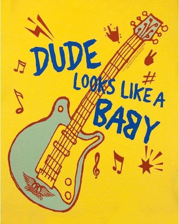Image du produit Aerosmith - T-shirt DUDE LOOKS LIKE A BABY - Enfant (116)